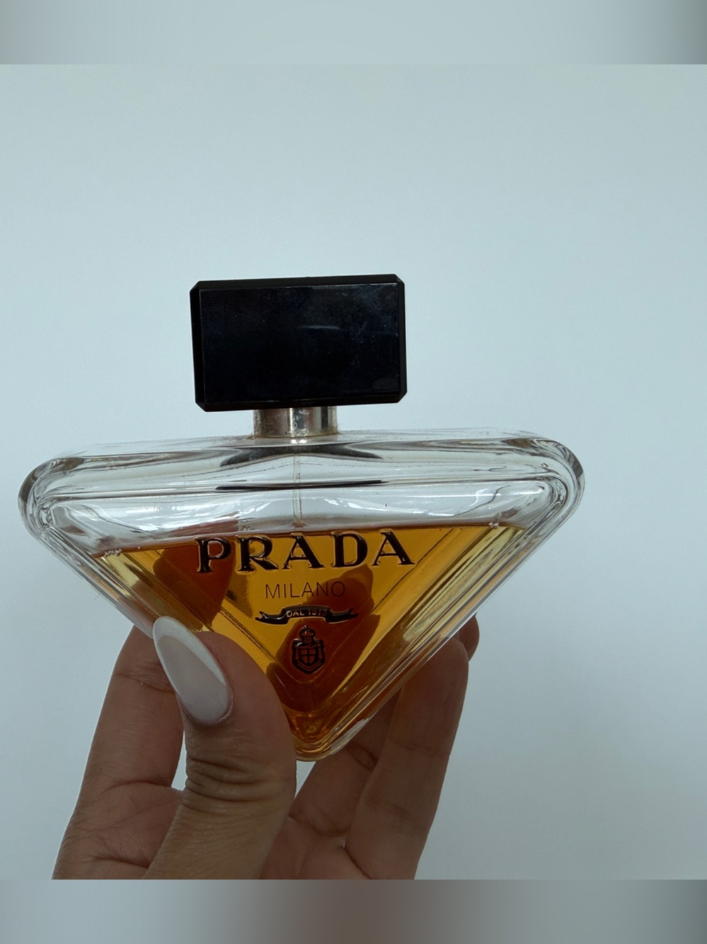 Prada Milano Women’s Body Oil in Amber Pink Glass Bottle - Picture 4 of 5